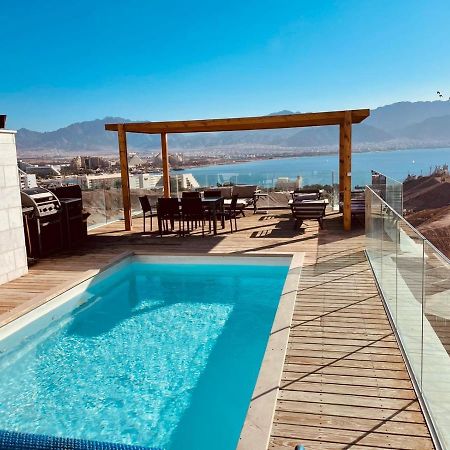 Villa Sea View 100 M From The Beach Eilat Esterno foto